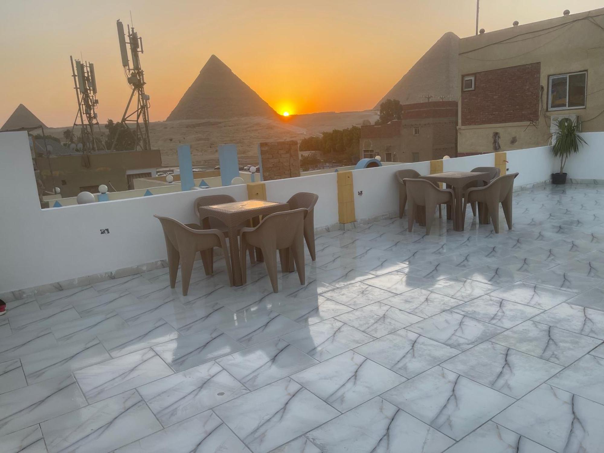 Basha Pyramids Inn Kafret el-Gabal Eksteriør bilde