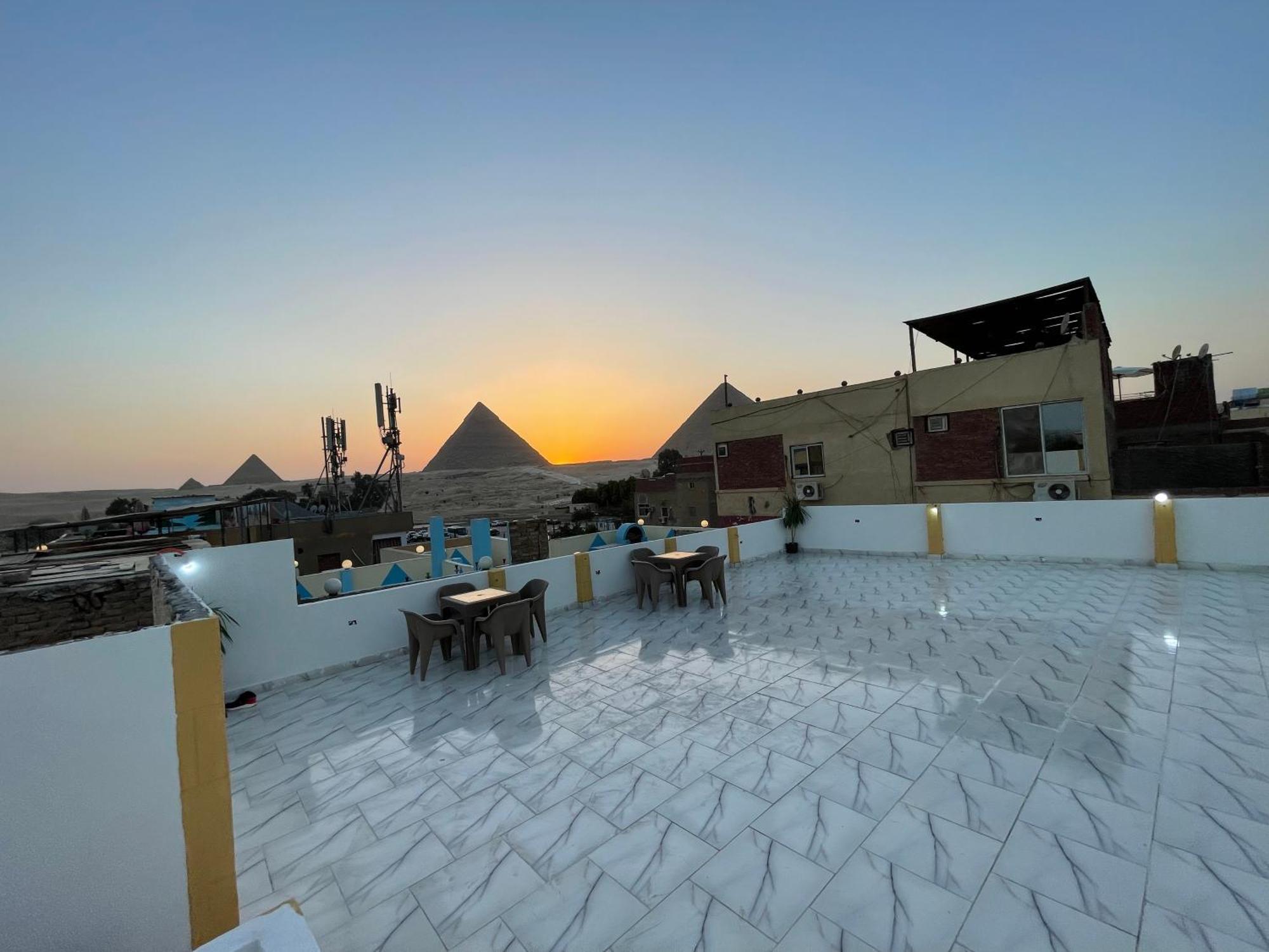Basha Pyramids Inn Kafret el-Gabal Eksteriør bilde