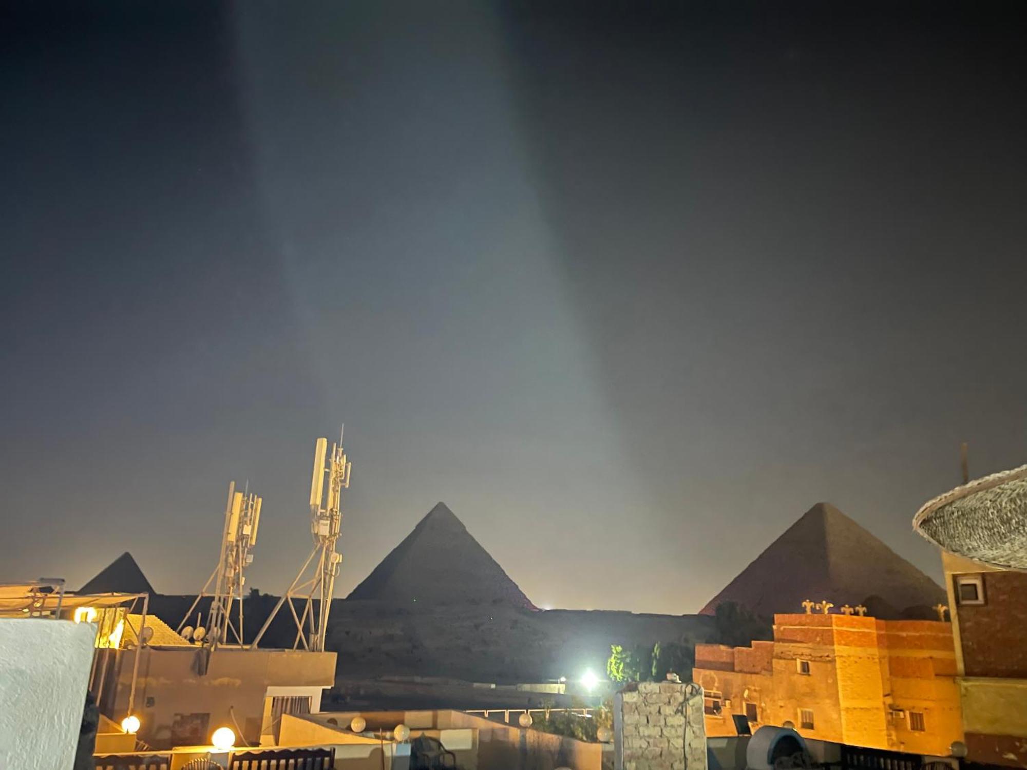 Basha Pyramids Inn Kafret el-Gabal Eksteriør bilde