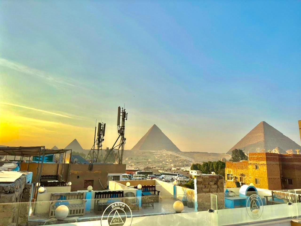Basha Pyramids Inn Kafret el-Gabal Eksteriør bilde